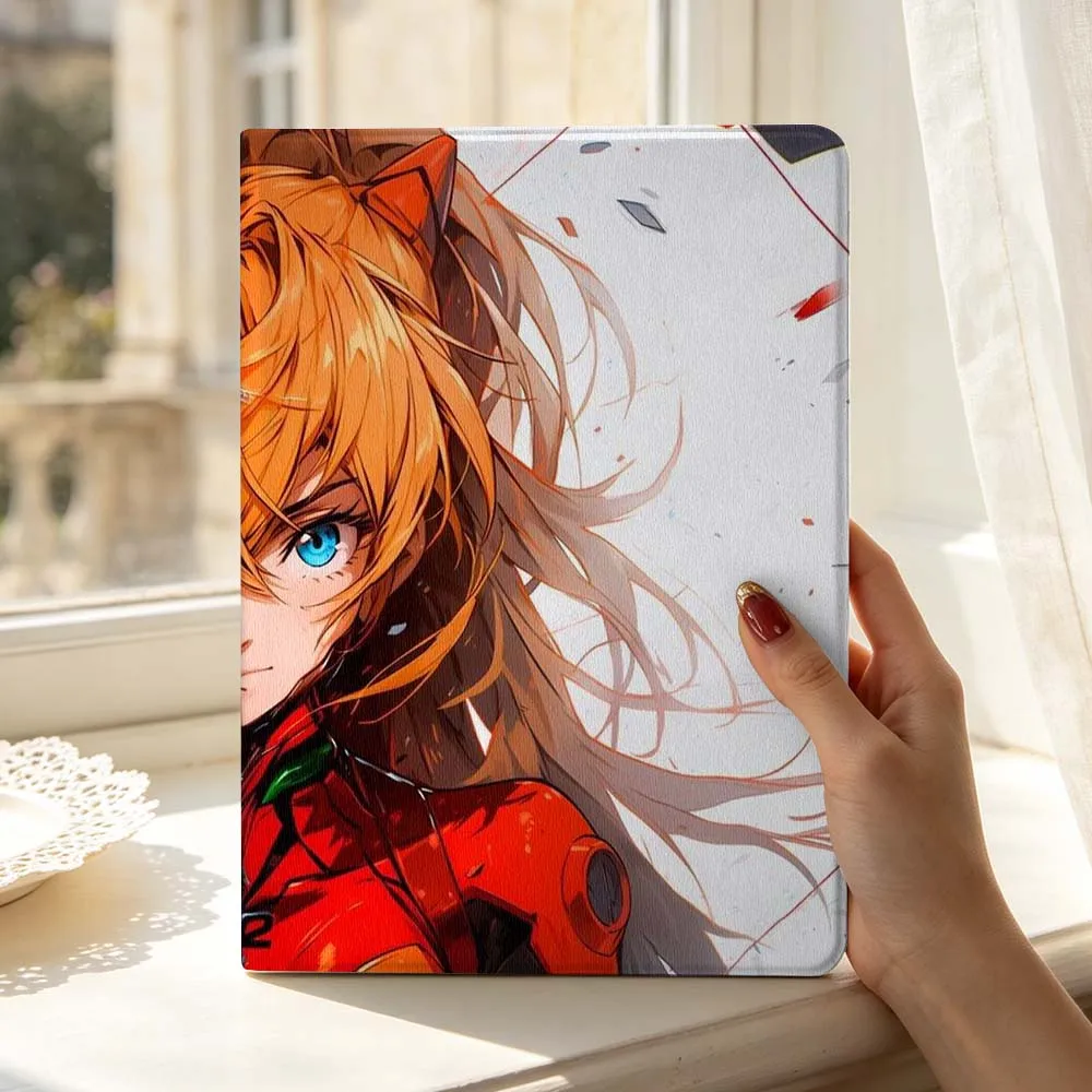 A-Asuka Cool Girl Soft For Samsung Galaxy Tab S11 S10 S9 S8 S7 S6 A9 A8 A11 Lite FE Plus Pen Tray Tablet Case