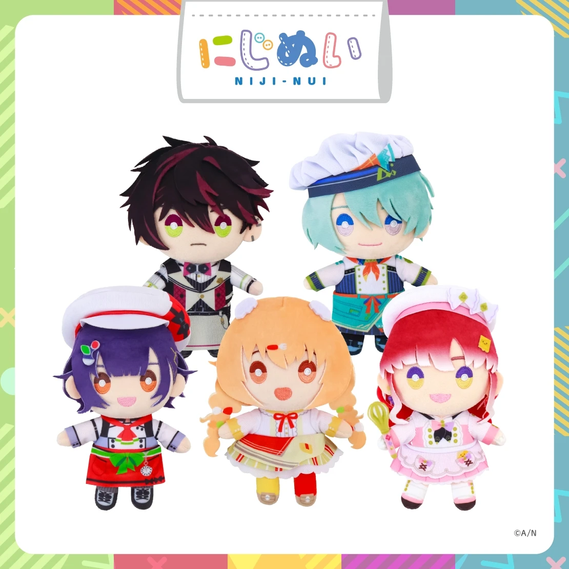 

16 см мягкие плюшевые игрушки Радужный клуб NIJISANJI Speciale 1 юбилей окружающая плюшевая кукла кулон детские коллекционные подарки