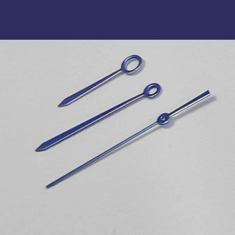 27 مللي متر مربع الروماني الهاتفي مع الأيدي الزرقاء ل NH34 NH35 الحركة التلقائية ل 3 ساعة الطلب تعديل الملحقات