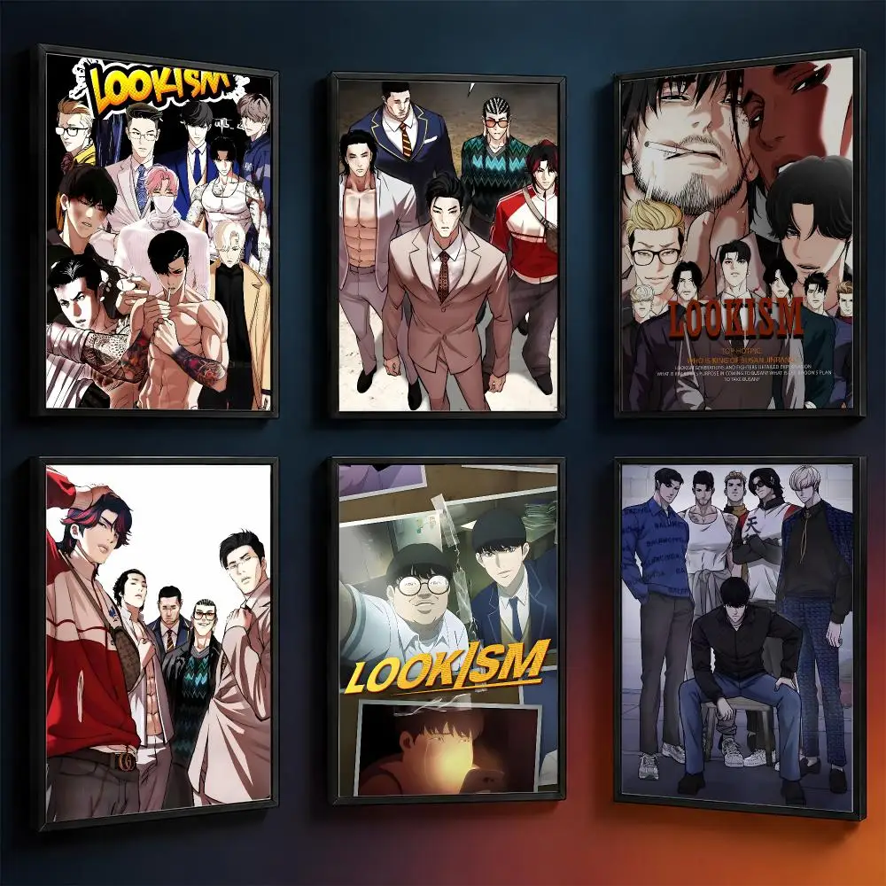 Manhwa Lookism Daniel Park Poster Wall Art PP Waterproof HD Self Adhesive Modern Home Decor Living Room Apartment Gift