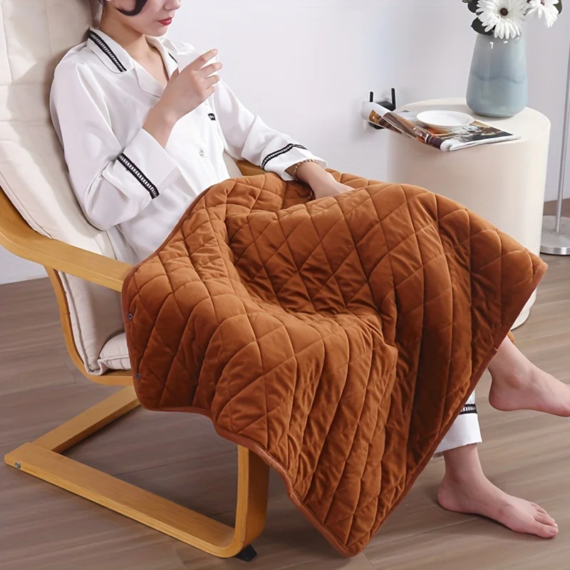 1pc USB  Blanket, Indoor Home, Hot Compress Body, Heating Pad, Blanket Perfect Holiday Gift For Friends And Family