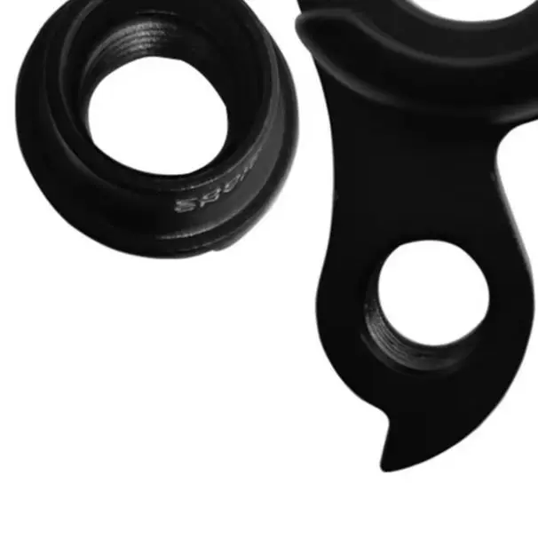 Gancho de Câmbio Traseiro em Alumínio com Olhal de Elevação para Eixo Passante para Bicicletas Fuji, Wilier, Marin, Kross, de Estrada e Mountain Bike