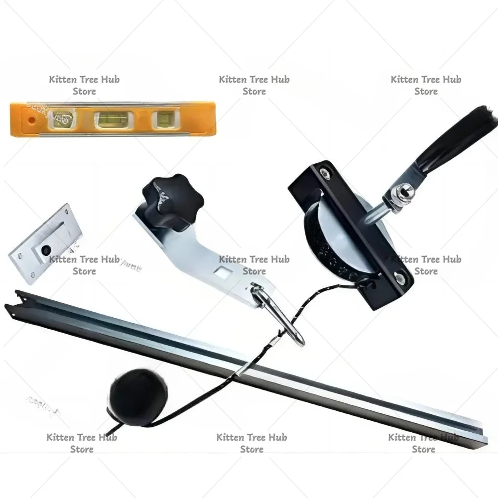 Chainsaw Auxiliary Wheel Board Opener Winch Frame Lumber Cutting Board Opening Tool