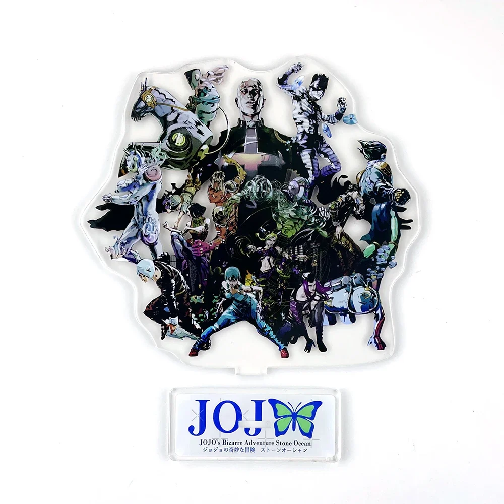 

JO no Bizarre Adventure Stone Ocean group Jolyne Hermes Anasui Emporio Weather Report FF Pucci acrylic standee figurines