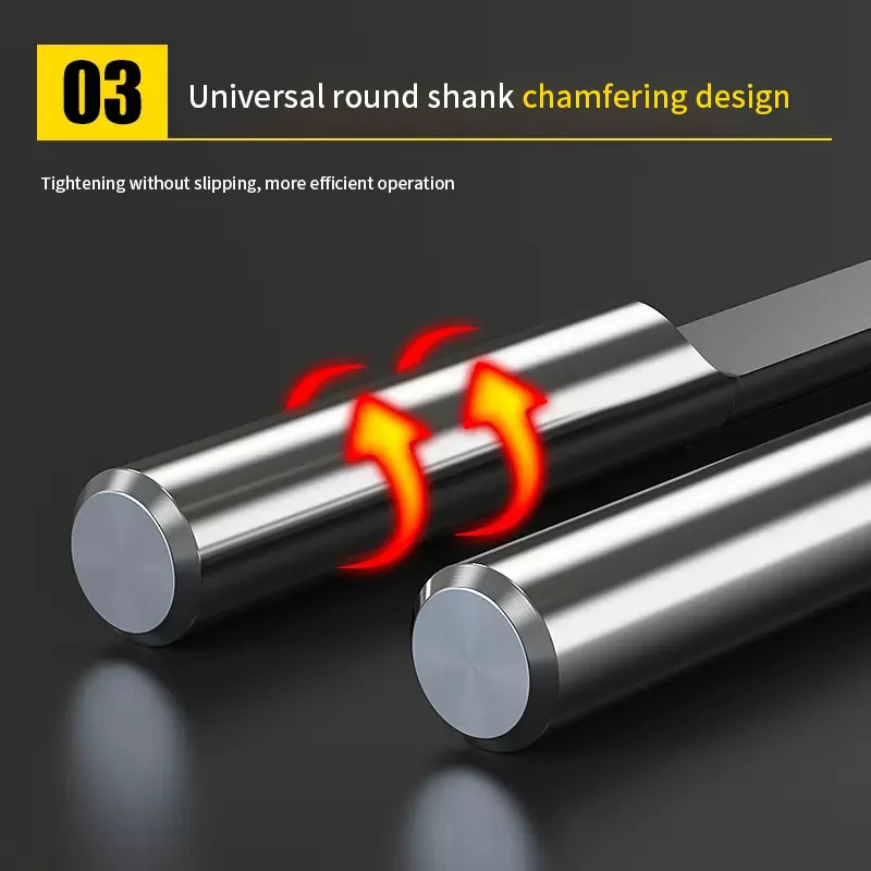 LIDIAO Extended Flat Bottom Engraver Bits 4mm Shank CNC Carving Router Cutters V Shape Milling Woodworking Tools