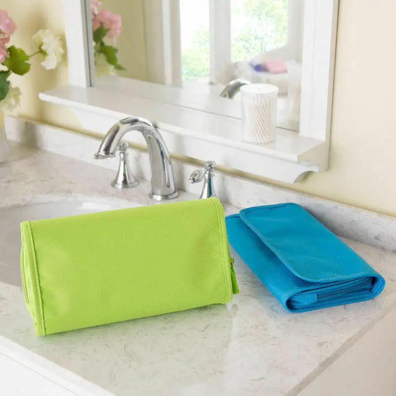 Traveling Makeup Bag Cosmetic bag Make Up Packing Wash Bags Necessaries Storage Hanging Organizer Pouch Hanging Hook Toiletry