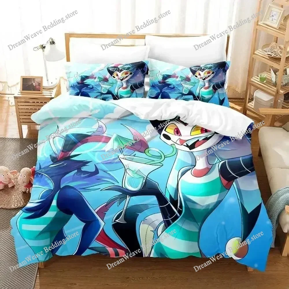 

New Fizzarolli Boss Bedding Set Single Twin Full Queen King Size Bed Set Adult Kid Bedroom Duvet Cover Sets 3D Print Game Anime