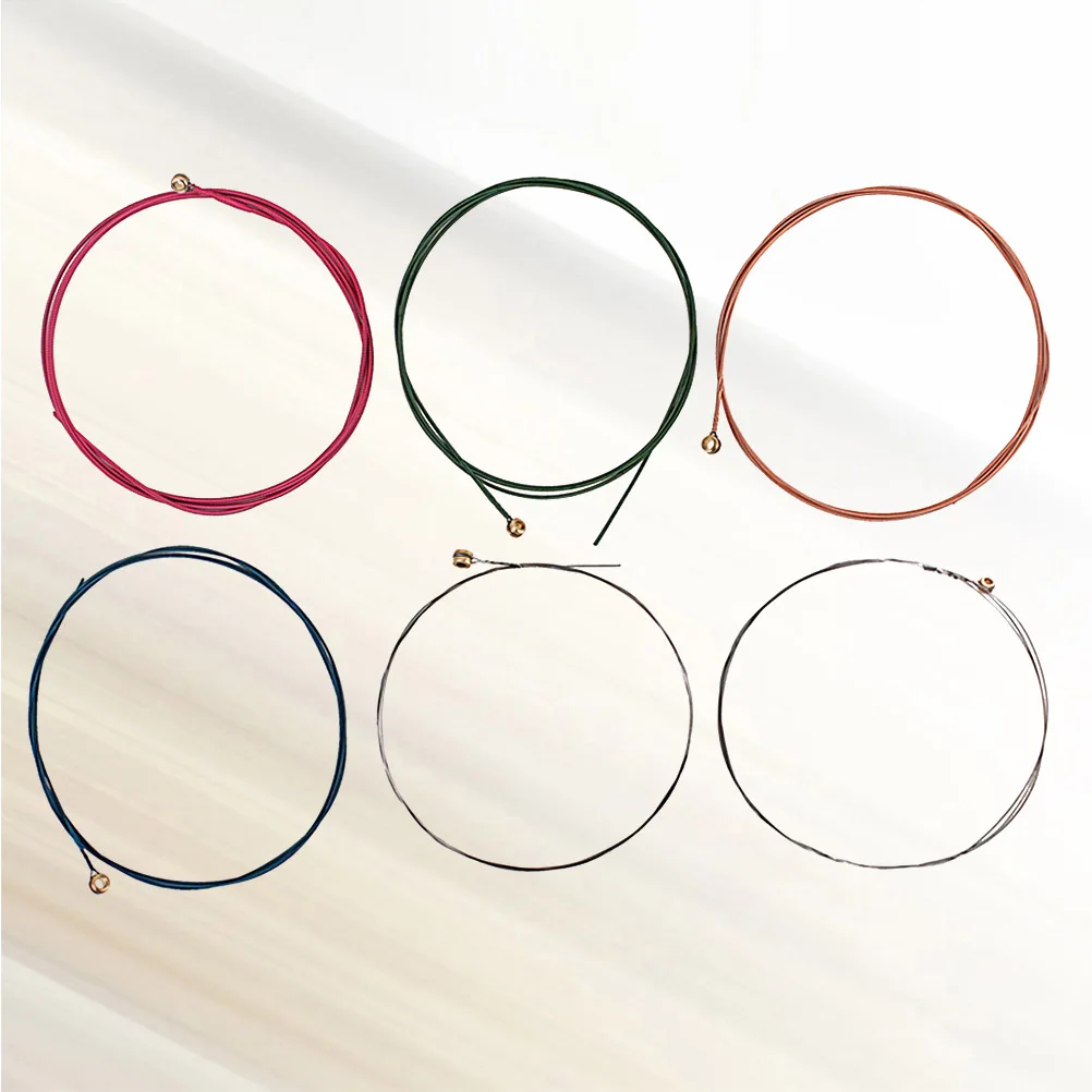 

6 Pcs Musical Instrument Accessories Guitar Gauge Parts Sound Quality