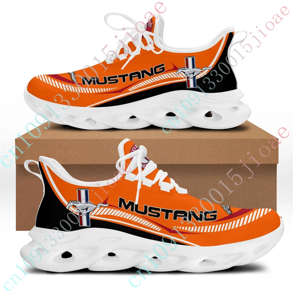 Mustang Men's Sneakers Casual Running Shoes Big Size Male Sneakers Lightweight Unisex Tennis Sports Shoes For Men Custom Logo