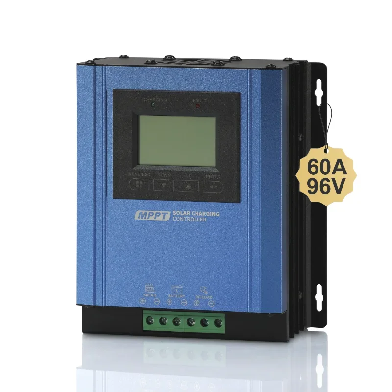 60A 100A 200A High Efficiency Intelligent MPPT Solar Power Solar Control 96V 24V Solar Charge Controller