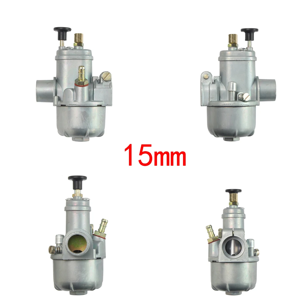 12mm 15mm Motorcycle Carburetor carb PUCH for Moped Bing Style Maxi Sport Luxe Newport  Engines E50