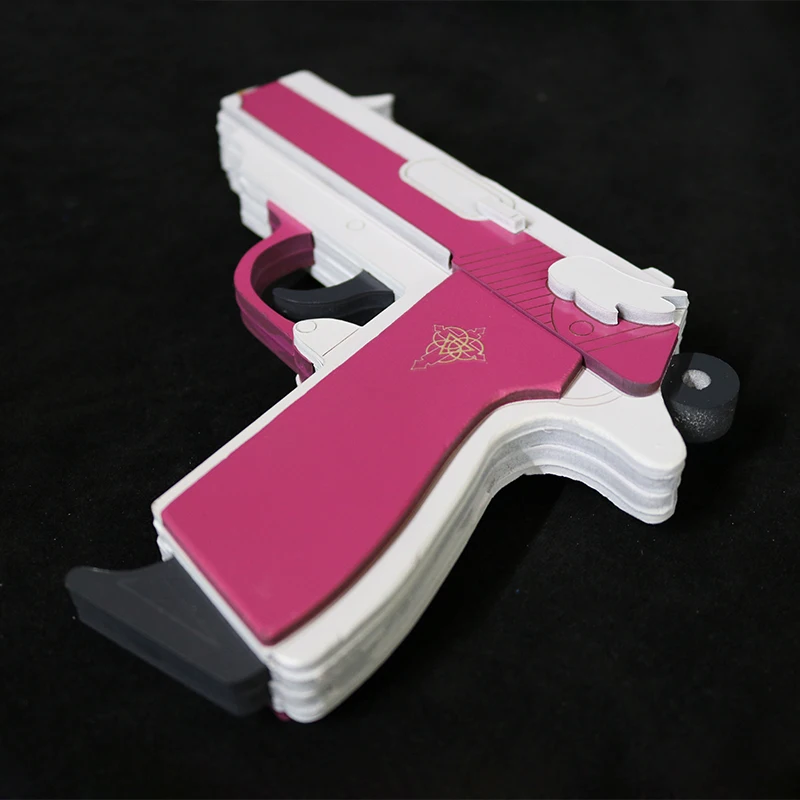 Archivo azul Kirifuji Nagisa juego Cosplay armas pistola peluca orejas Halo sombreros para mujeres niñas Halloween carnaval fiesta Prop