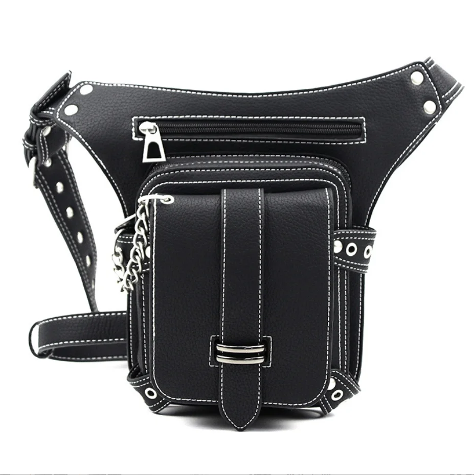 

Steampunk Retro Waist Bag Men's Outdoor Shoulder Crossbody Bag Women's Fashion Cell Phone Waist Bag