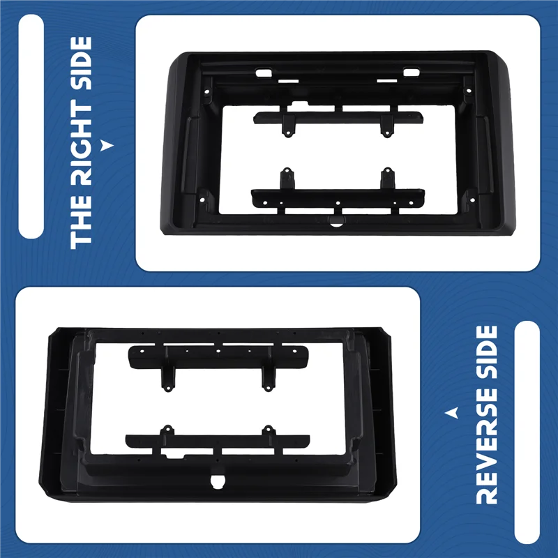 

For Kia Ray 2017-2023 9" Car Radio Fascias Frame Stereo Dashboard Installation Kit Mounting Bracket LHD