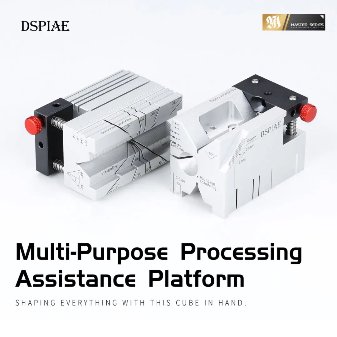 

DSPIAE AT-AP Multi-Purpose Processing Assistance Platform for Gunpla Gundam Plastic Plate Cutting Rod Drilling DIY Hobby Tool