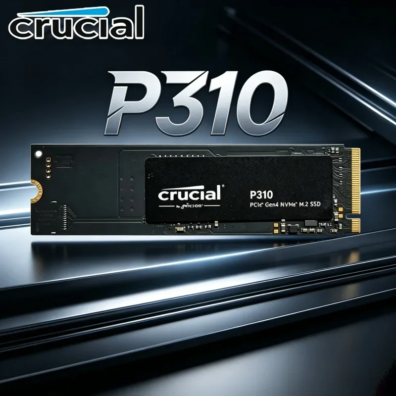 SSD Crucial OEM Pack P310 1TB 2TB M.2 NVMe PCIe Gen4 3D NAND 7100MB/s para Jogos em Notebook