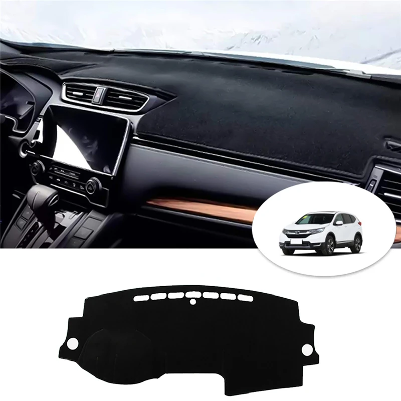 

LHD Car Dashboard Sun Shade Cover Pad For Honda CR-V RE1~RE5 RE7 2007 2008 2009 2010 2011 Interior Protect Mat Accessories