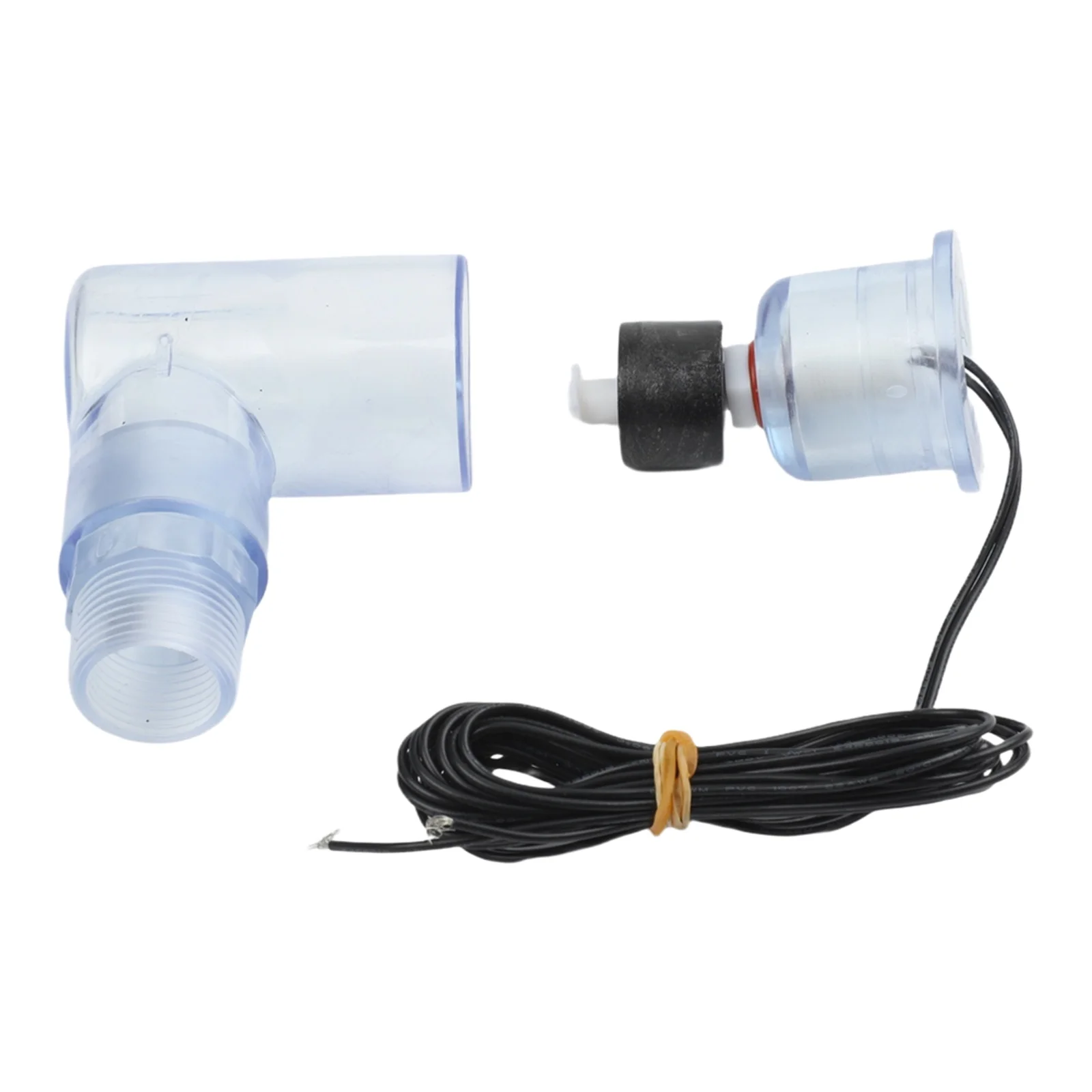 Transparent For SS2 L Type Float Switch Water Level Sensor For Air Conditioning Overflow Protection PVC Drain Controller