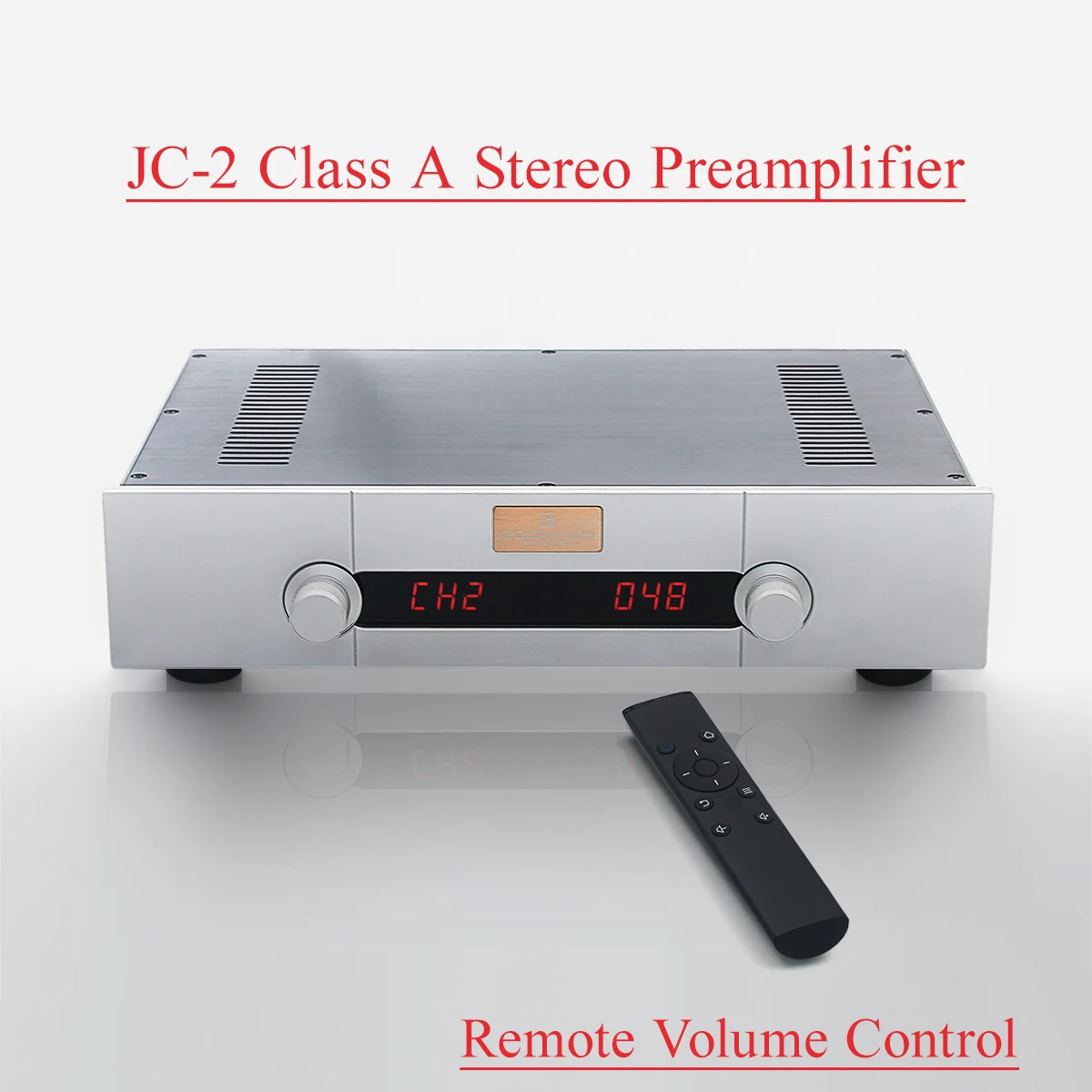 

JC2-Max MARK LEVINSON JC2 Усовершенствованный предусилитель на базе цепи Пульт дистанционного управления 128-ступенчатых громкости Hi-Fi класса A Аудио предусилитель