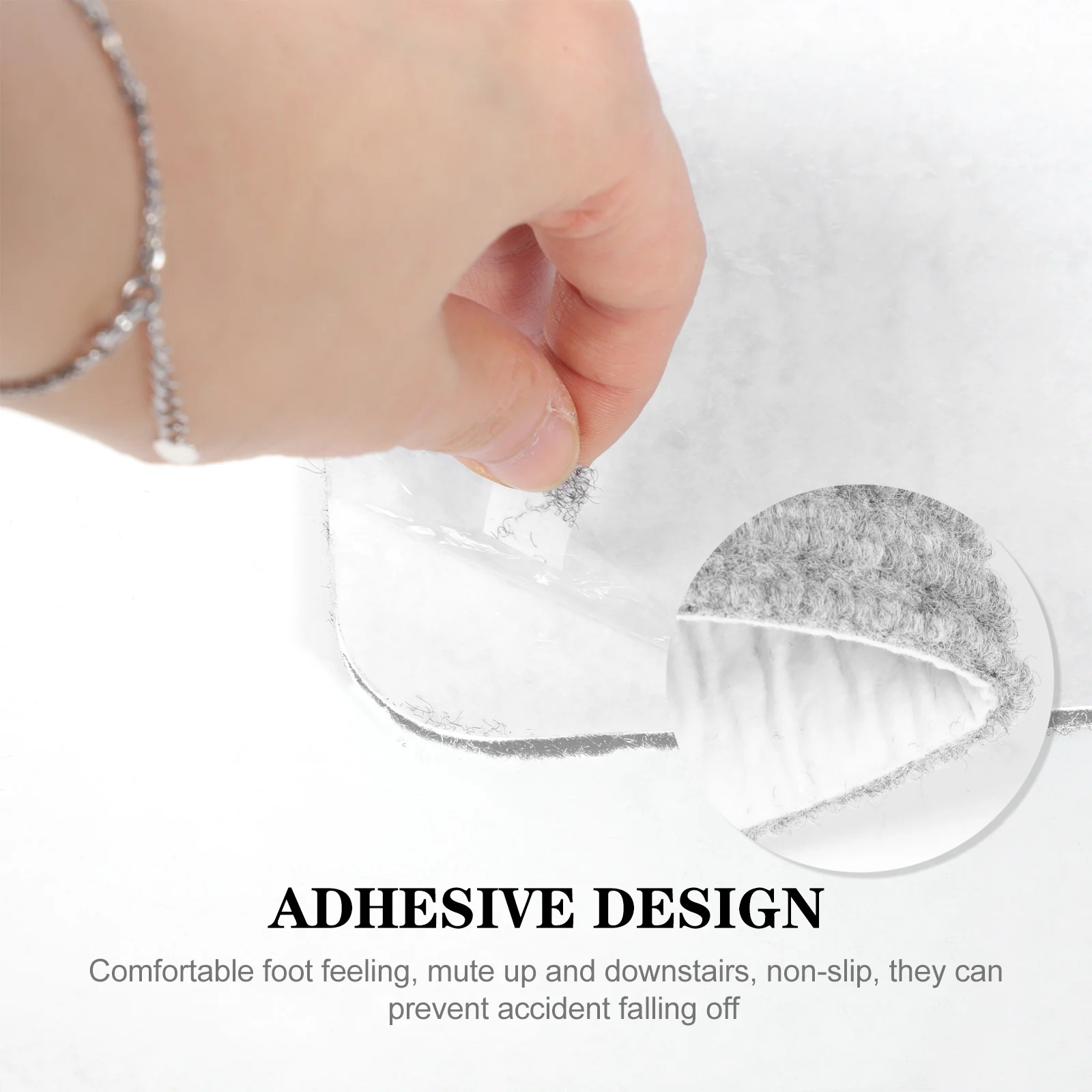 Tapis de marche d'escalier antidérapant, 2 pièces, tapis de sécurité auto-adhésif pour animaux de compagnie, intérieur et extérieur, lavable