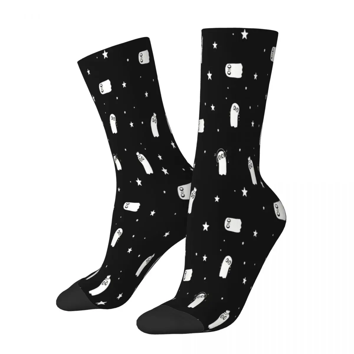 Napstablook Ghost Socks Male Mens Women Autumn Stockings Hip Hop