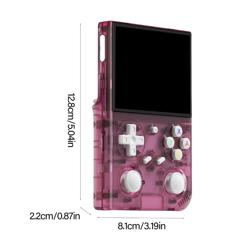 Dispositivo da gioco retrò portatile G350 Il lettore di giochi verticale da 3,5 pollici supporta più formati di gioco e multigiocatore online