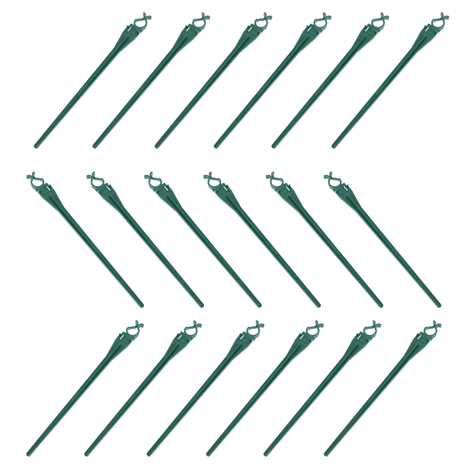 

30pcs Christmas Light Stakes Green Bulbs Outdoor Garden Ground Spikes Durable Plastic Weather Resistant Holiday Lawn