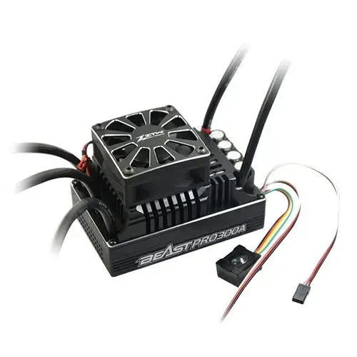 ZTW Beast Pro 300A impermeabile ESC 6-12S Lipo con doppio ventilatore per 1/5 Buggy Truck Rc ricambi auto