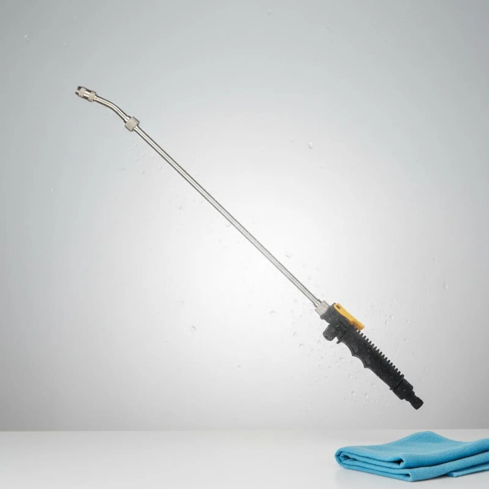 

Car Wash Spray Non-Slip Grip Power Washer Rod Kit Metal Water Spray Attachment with Extension Rod Safety Lever Lock Cleaning