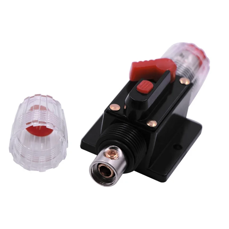 Fonte de alimentação fundida do carro do assento de segurança de áudio do carro para caixa de fusíveis do disjuntor do tubo do fusível