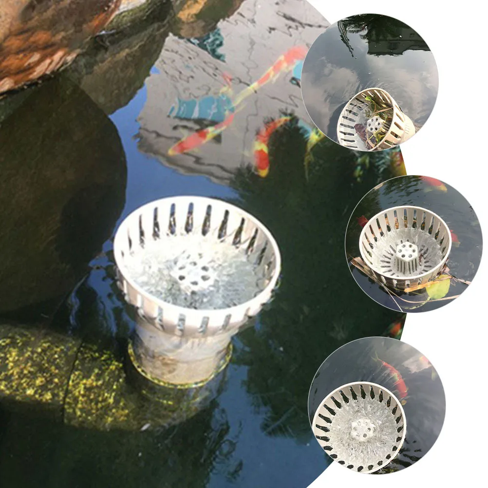 بركة الصرف منفذ القمامة جمع أداة مكافحة انسداد تصفية لبركة الأسماك حديقة البرك أوراق صغيرة جامع بركة