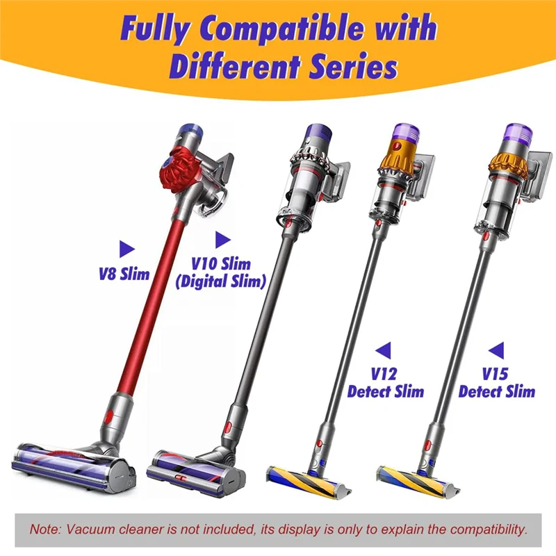 Suku Cadang Pengganti Sikat Rol Lembut untuk Dyson V8 Slim V10 Slim V12 Detect Slim V15 Detect Slim Cordless Vacuum Attachments -A-A5