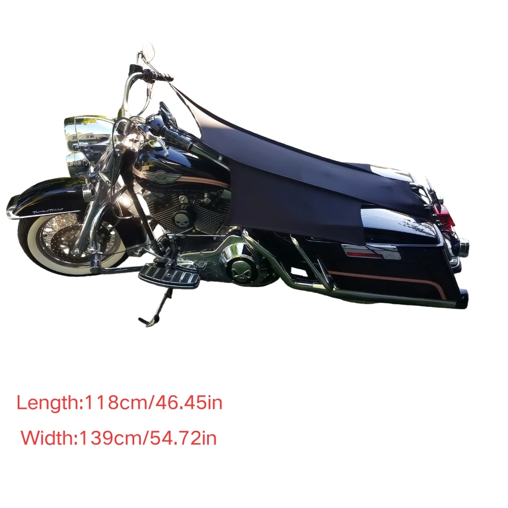 Copertura Universale per Moto, Protezione Solare per Esterni, Copertura per Serbatoio Carburante Moto, Telo Protettivo per Auto