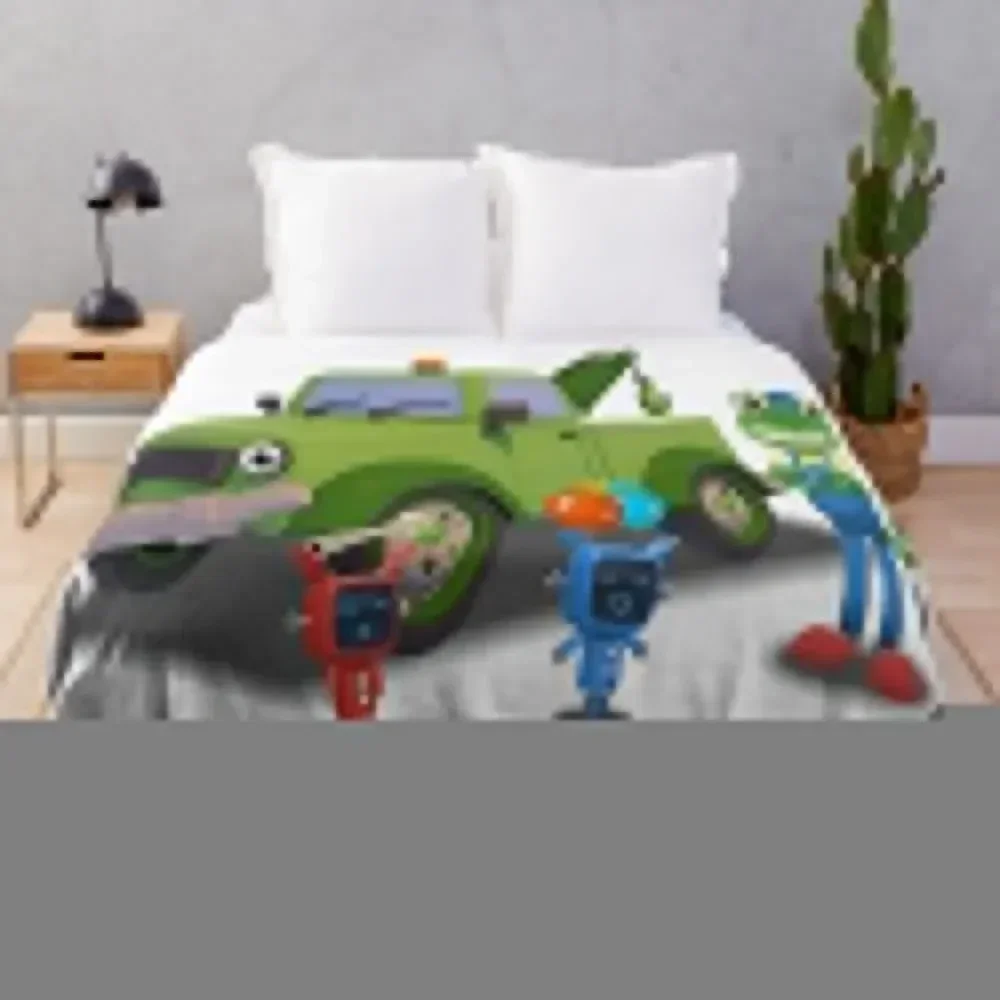 

Gecko's Garage, Garage Gecko's GG Throw Blanket funny gift blankets and throws Polar Summer Blankets