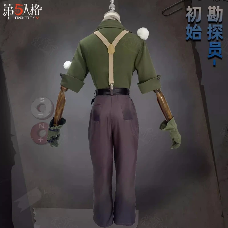 Norton Campbell Cosplay Game Identity V Anime Men Fashion Uniform Prospector Role Play Clothing Comic-con Carnival Party Suit