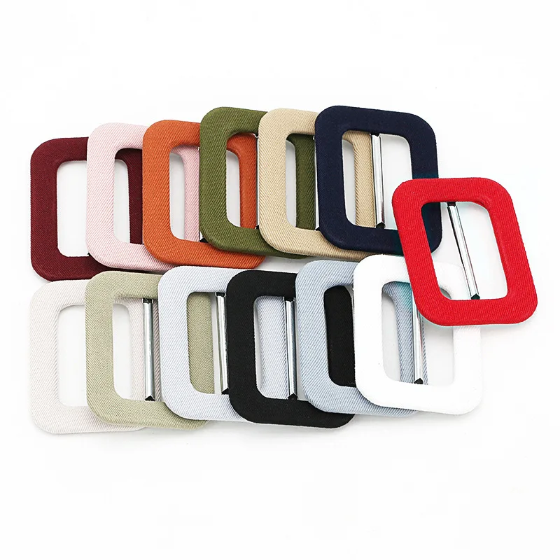 2pcs/lot Belt Buckles Color Coat Waist Cuff Adjustment Buckles Suit Dress Decorative Sewing Accessories for Handbags