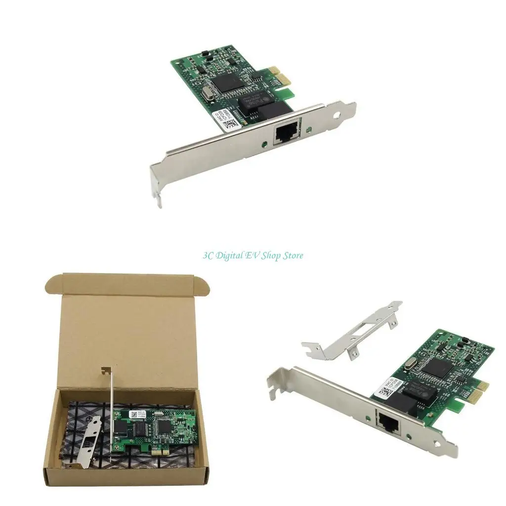 

E74D For Intel 82583L Single Gigabit Port PCIE 1000M Card RJ45 LAN Adapter
