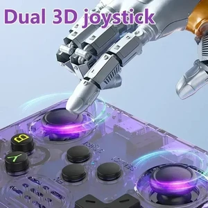 R36S Konsol Permainan Video Genggam Retro Sistem Linux Layar IPS 3,5 Inci Pemutar Video Genggam Portabel 64GB 15000 Game 6 video game genggam penjualan terbaik untuk anak-anak - №