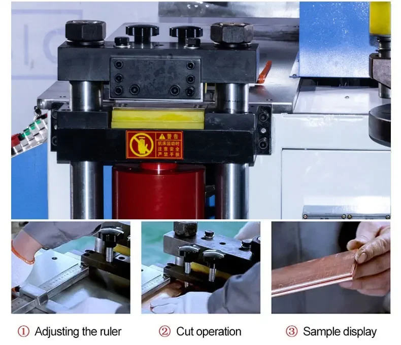 New Hydraulic Busbar Press Stamping Machine Shearing Punching Bending Aluminum Bar Cnc Copper Bar Processing Machine