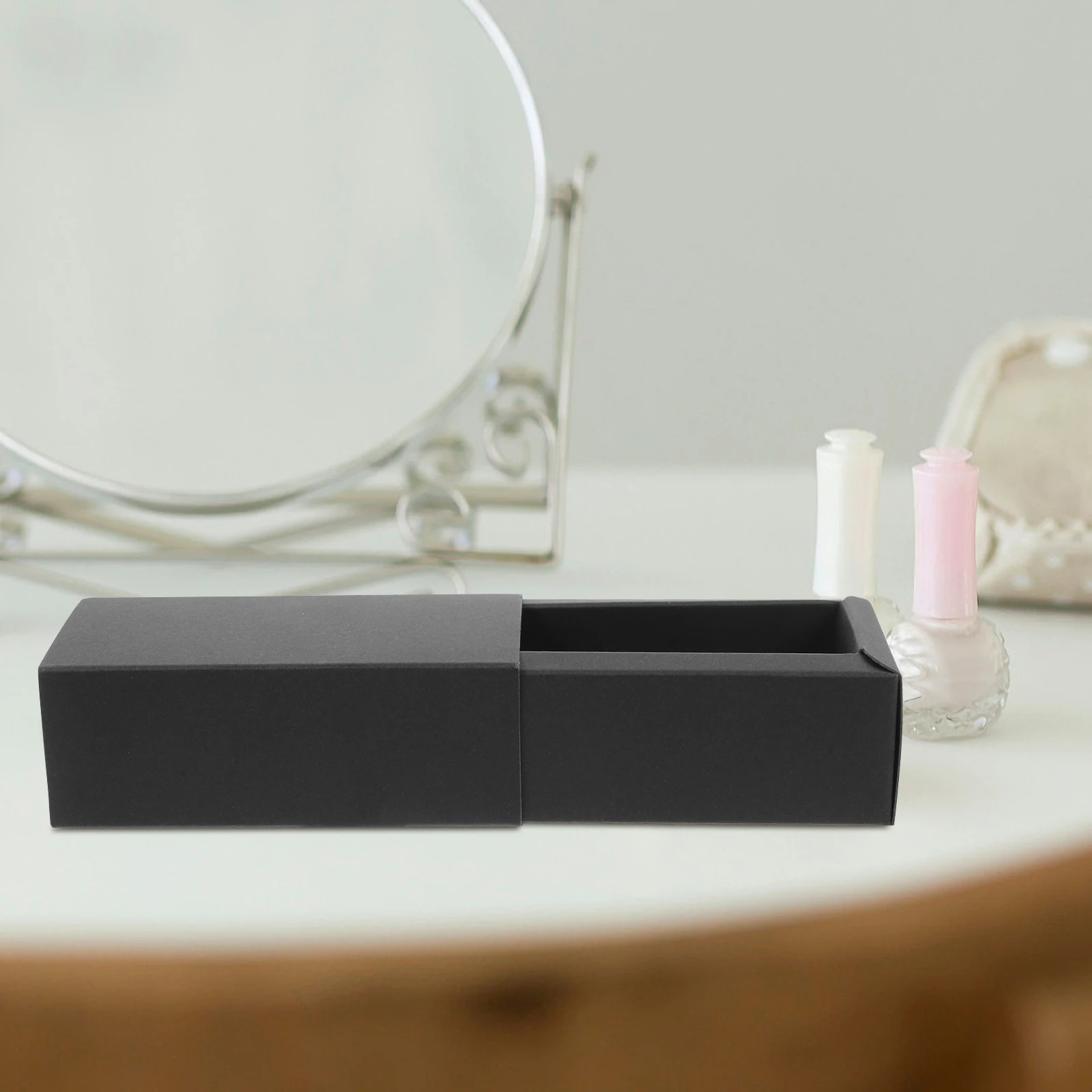 

10Pcs Gift Wrapping Box Compact Size Space Saving Storage Organizer for Lipstick Small Items Home Office Decor