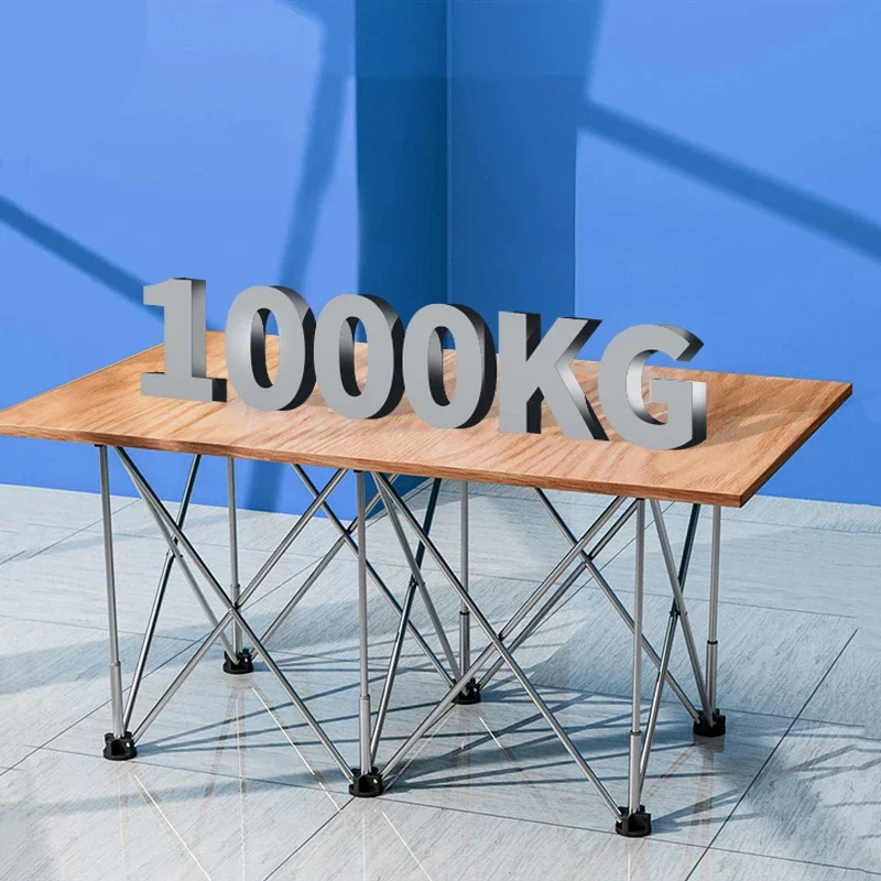 

Foldable 4-6 Leg Workbench Work Sawhorse Spider Leg Stainless Steel Portable Support Quick Telescopic Workbench With Carry Bag