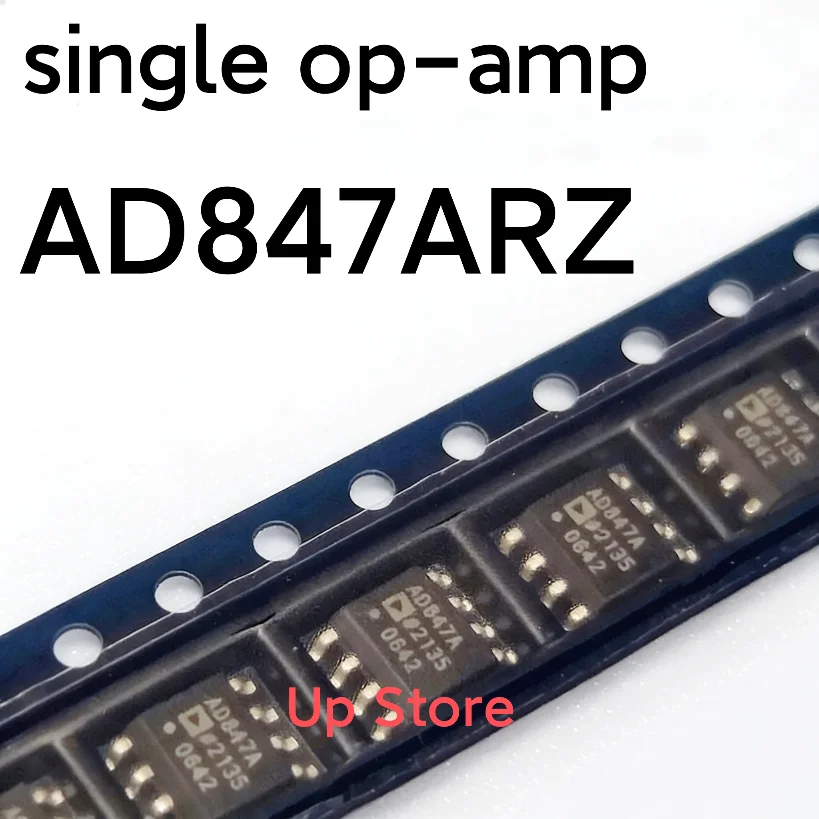 AD847ARZ  AD847AR  Single Op-Amp， Genuine original  SOIC-8
