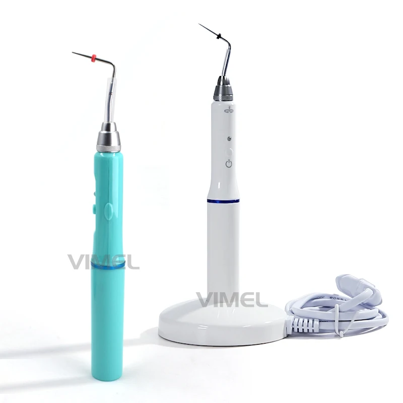 Hot Melt de ntal Cordless Wireless Gutta Percha Obturation Pen Root Canal Filling System With 2 Tips