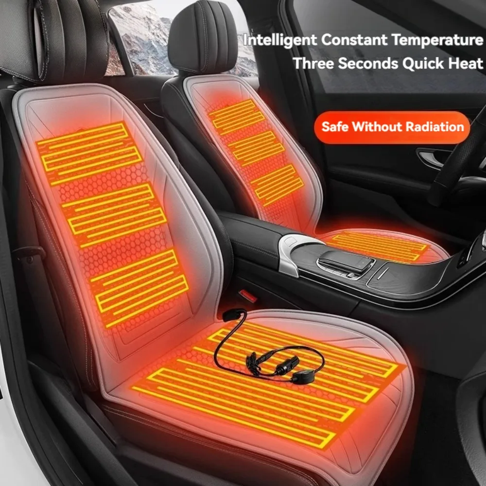 

Universal 12V Graphene Material Heated Car Seat Cushion Three-speed Adjustment Keep you warm through the cold winter