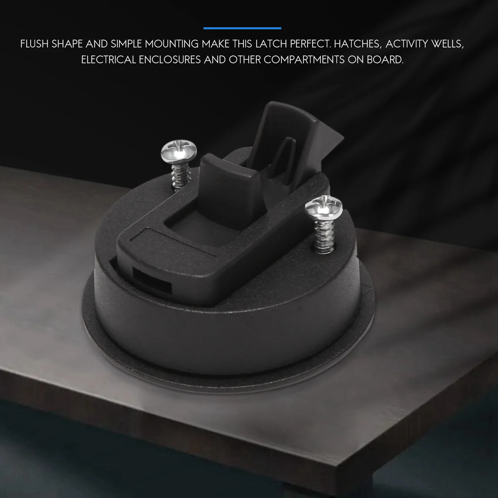 مزلاج دائري لفتحة RV البحرية ، استبدال الباب ، من من من فضلك ، سحب من من