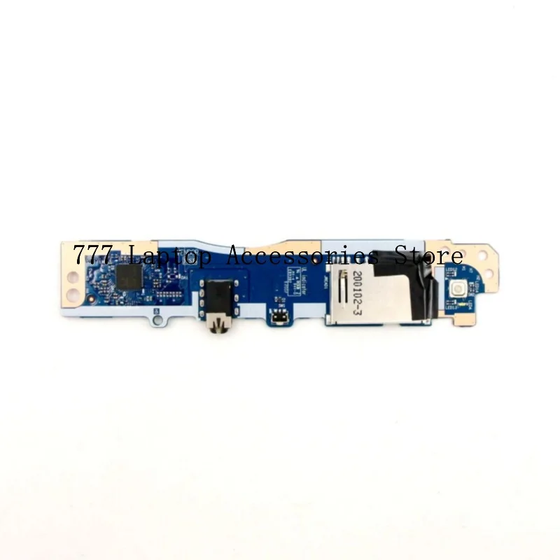 New Power Button SD Audio Board For Lenovo Ideapad 3-14IML05 NS-C781 GS452