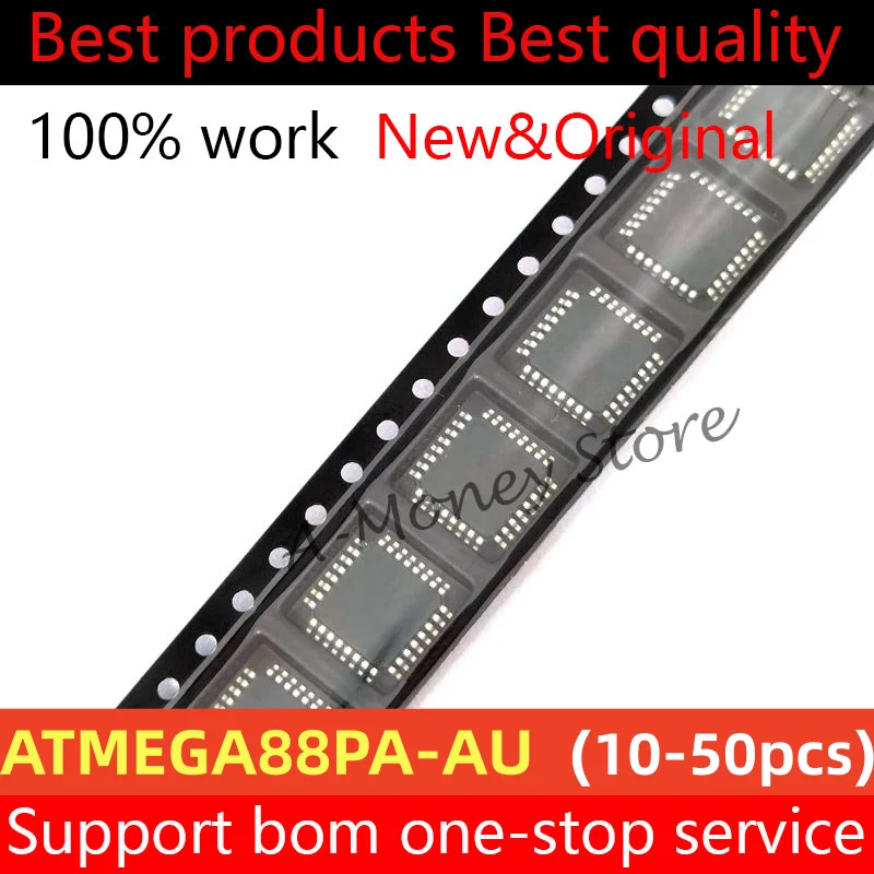 

(5-10pcs)ATMEGA88PA ATMEGA88 ATMEGA88PA-AU QFP-32