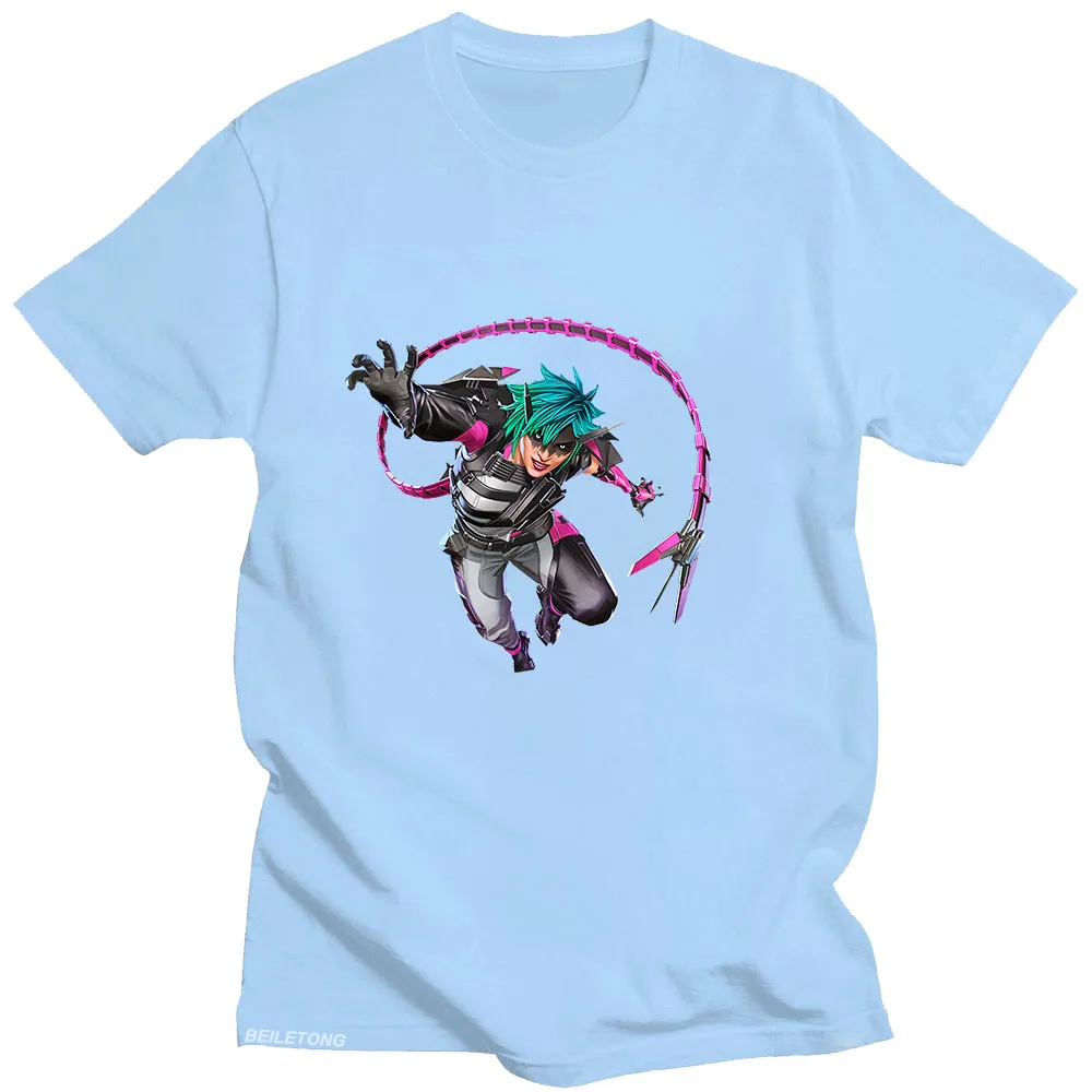 Cartoon Harajuku Anime T-shirt Apex Legends Summer Cotton Tee-shirt Funko Pop Aesthetic O-neck Tshirt Sudaderas Fashion Clothes image 6
