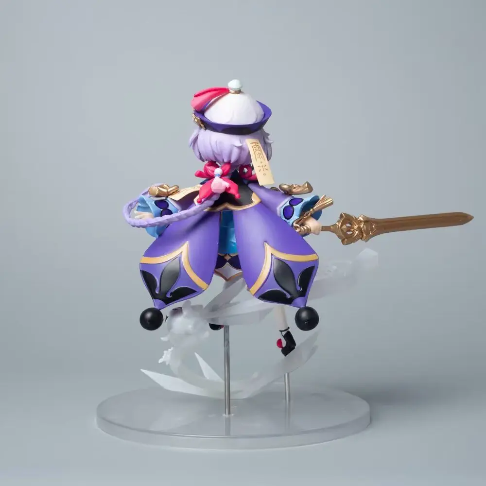 19cm Genshin Impact Qiqi Battle Vol.2 Game Girl Figure Model Gk Statue Boys Collection Desktop Decoration Ornament Toys Gifts