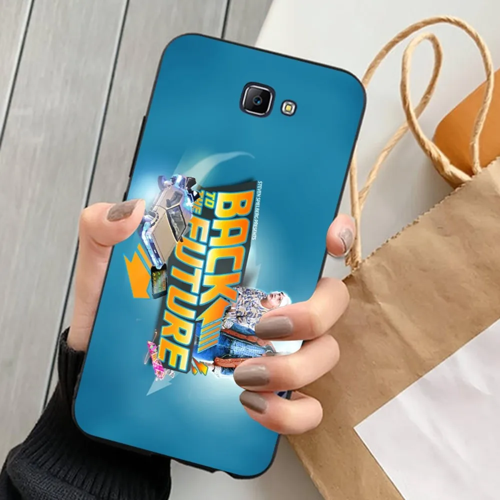 Klasyczne etui na telefon B-Back to the future do Samsung J 7 plus 7core J7 neo J6 plus prime J6 J4 J5 Mobile Cover